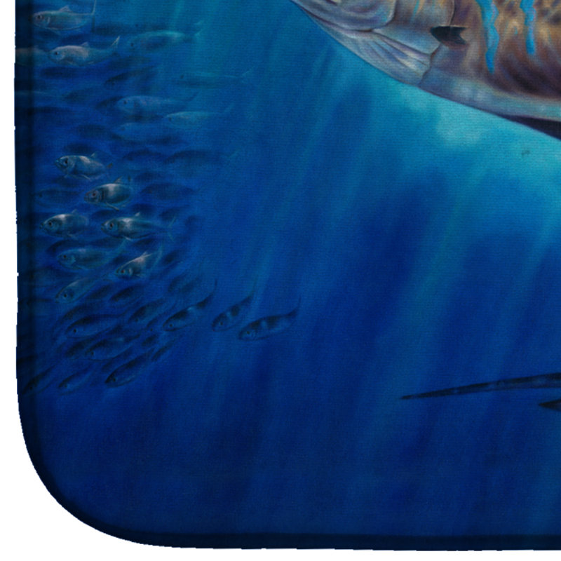 Grand tapis de séchage sailfish ouvert