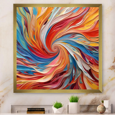 Spiral Symphony IV sur impression sur toile
