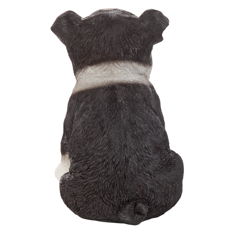 Statue Boston Terrier chiot partenaire