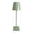 Mikasa Aline Metal LED Rechargeable Lamp, Sage, 15 Inch