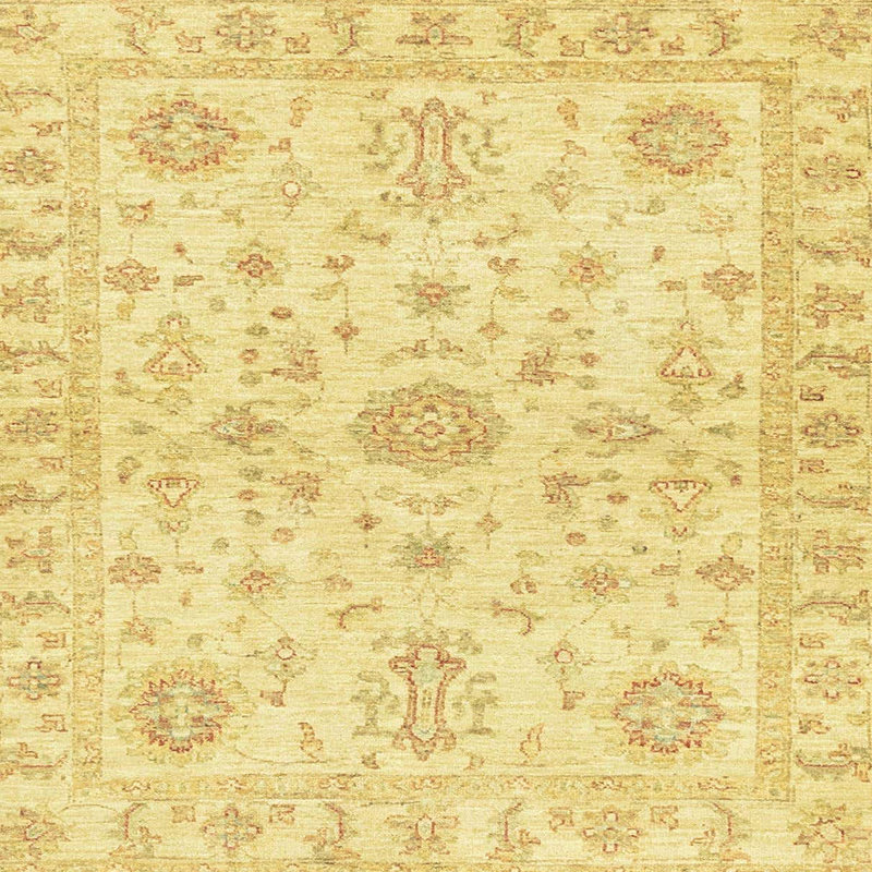 Abstract Indoor Rug, Square 5'