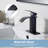 Centerset Single-handle Bathroom Faucet with Drain Assembly-82612558