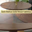 Table de salle à manger ronde en bois massif bricolage 47 po / 53 po / 59 po (plateau de table seulement)-116475835-116475838-125354568