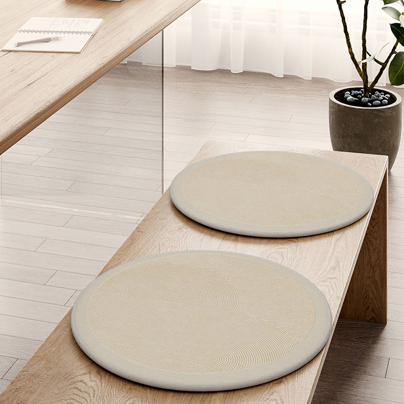 Coussin de chaise 2 pièces Latitude Run®, L 15,74 po x P 15,74 po