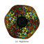 Lampe de table en verre coloré de style Tiffany 31,75 "H Laburnum