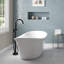 Robinet de baignoire romaine à fixation au sol à poignée simple Athena-82881958