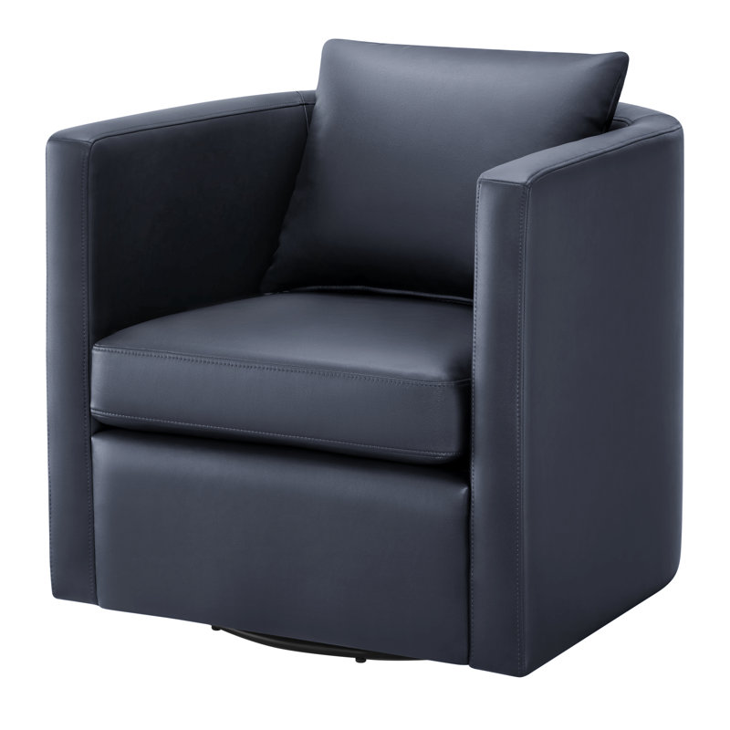 Fauteuil demi-tonneau Sutton, Bleu minuit