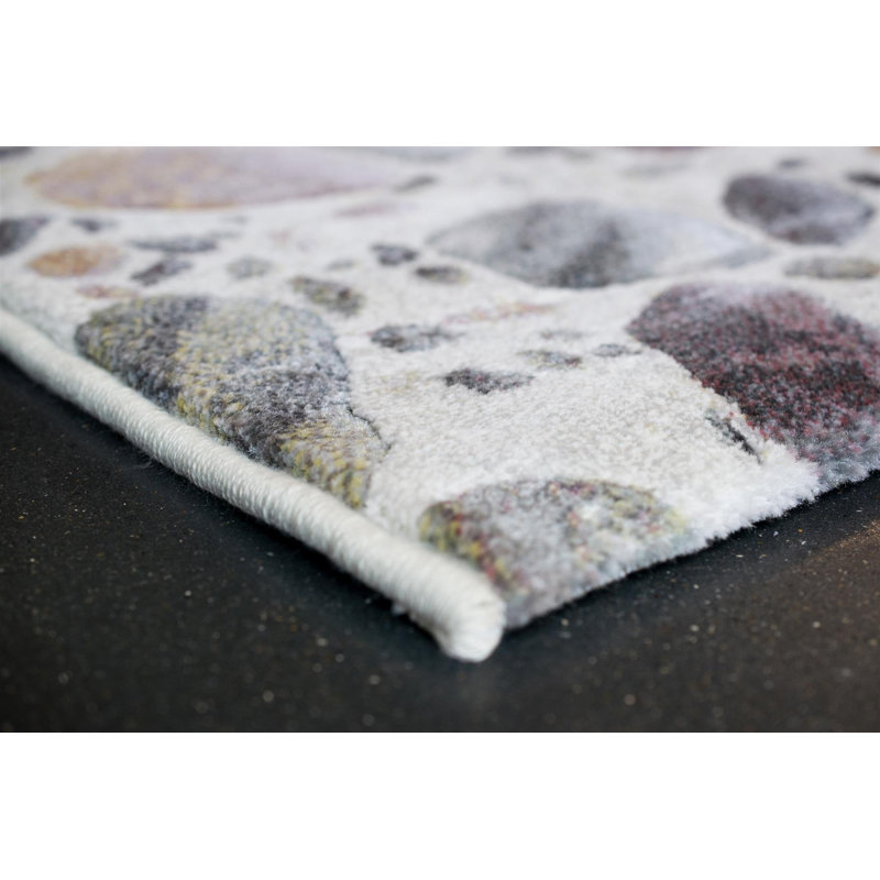 Marcucci Rectangle Hand Knotted Area Rug, Rectangle 133 x 195cm