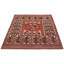 Tapis rouge foncé Tajik 6 pi 3 po x 8 pi 4 po