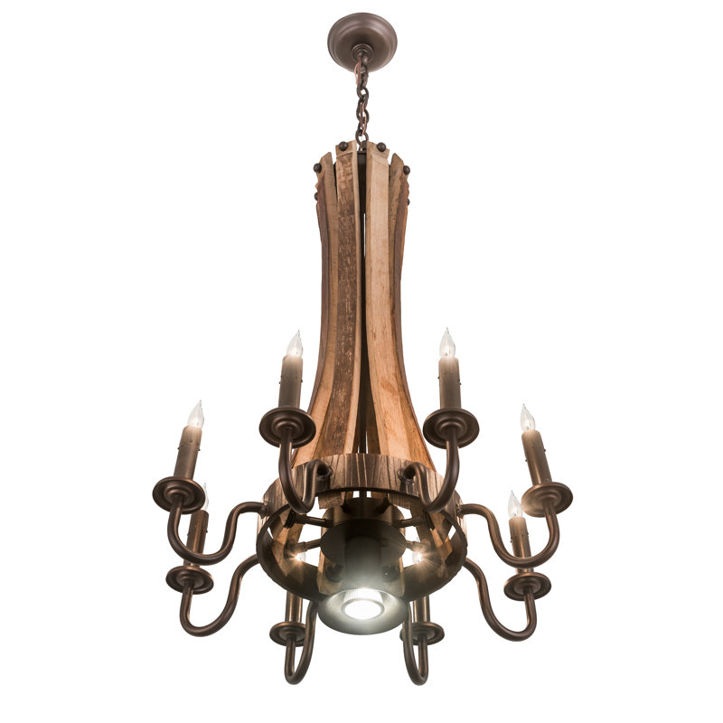 Lustre empire 8 lumières Ayeasha