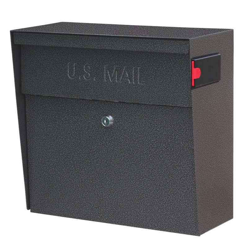 Mail Boss Metro Locking Wall Mounted Mailbox, Galaxy