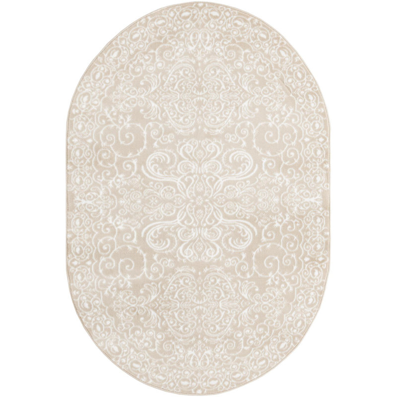 Anah Oriental Indoor Rug, Oval 4'1" x 6'1"