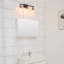 Éclairage pour salle de bain 3 lumières Ardilla