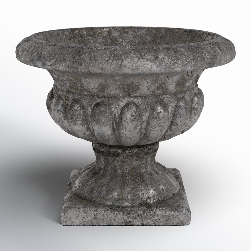 Susette Handmade Urn Planter | Natural Fiber Clay