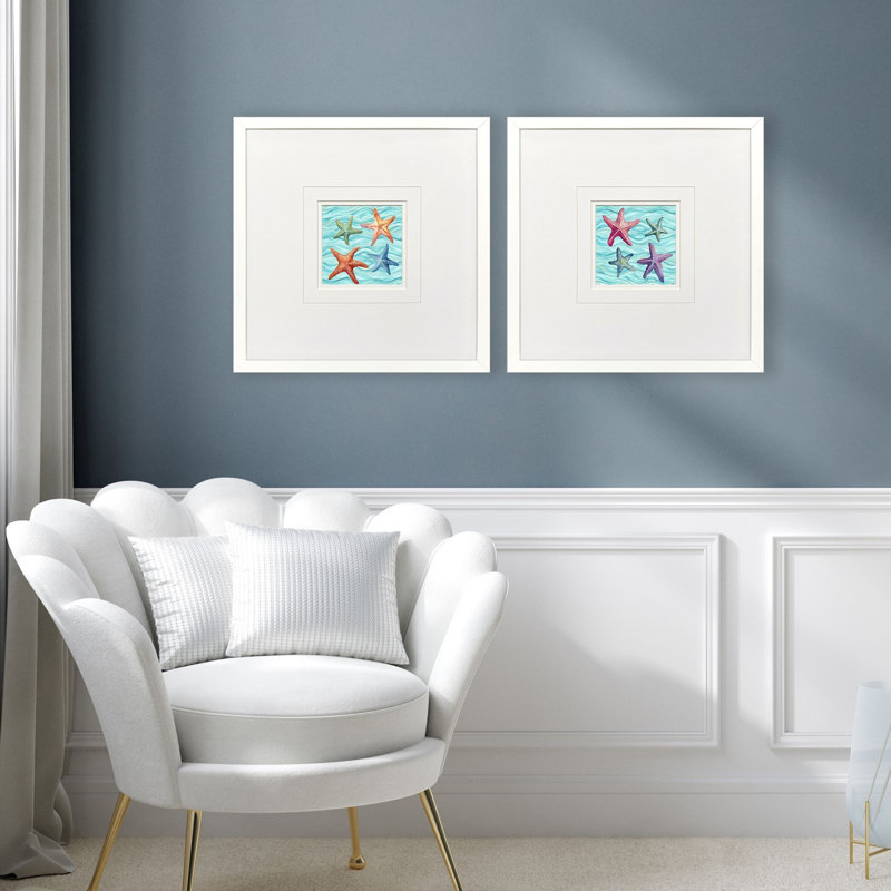 Happy Seashells Framed Art