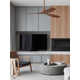 52" Willow 3 - Blade Standard Ceiling Fan with Remote Control