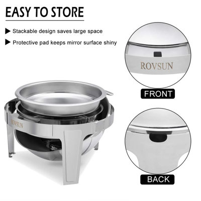 Stainless Steel Round Chafing Dish