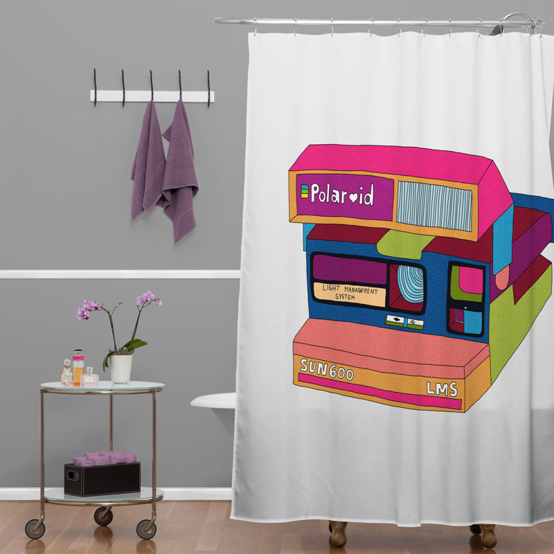 Captures Great Moments Single Shower Curtain