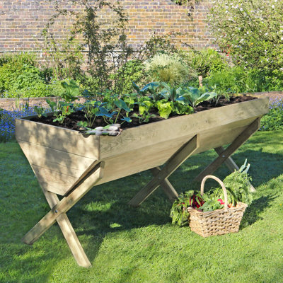 Corbin Wood Raised Garden Bed