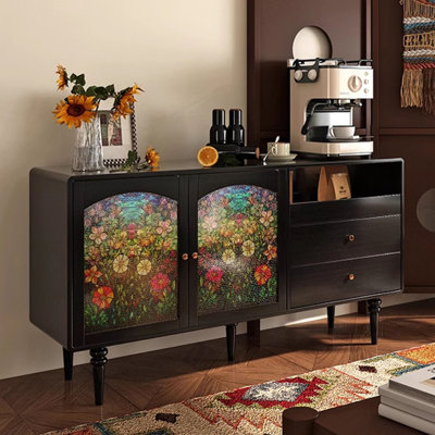 Living room storage French sideboard cabinet