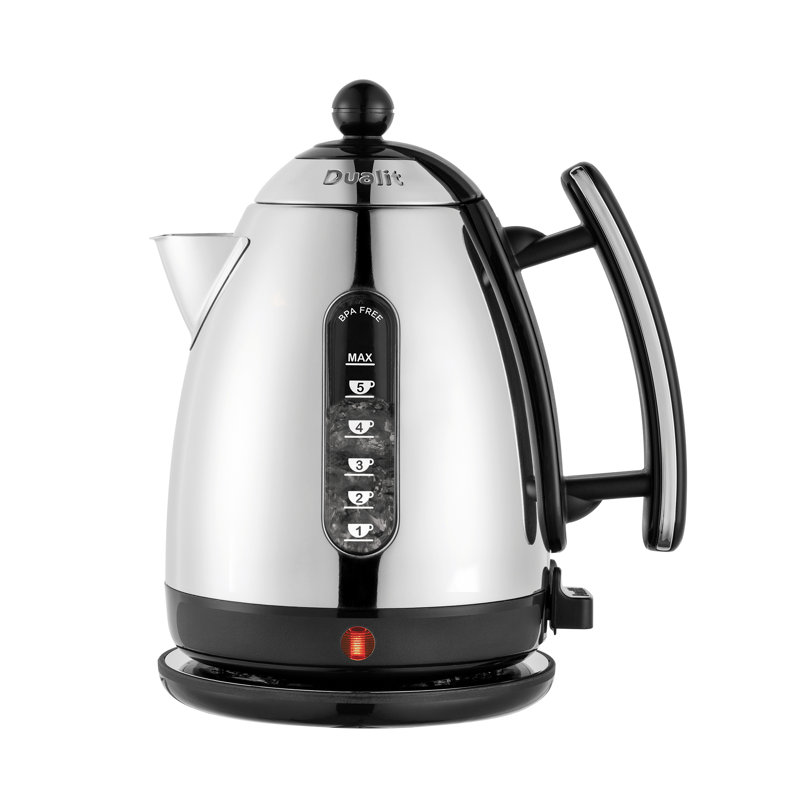 1.5L Lite Jug Kettle, Stainless Steel/Black