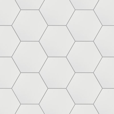 Hexitile 7" x 8" Porcelain Wall & Floor Tile
