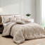 Ensemble d'édredon beige 7 pièces-110949975