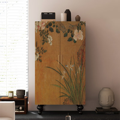 Bedroom storage cabinet household wardrobe