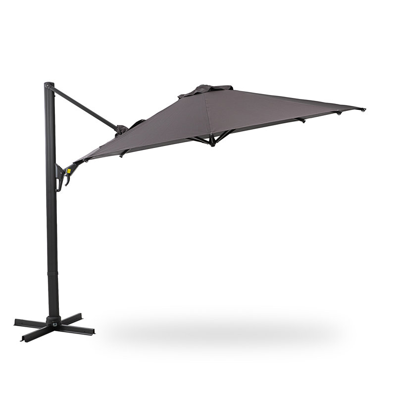 Parasol de patio en porte-à-faux 11 pi