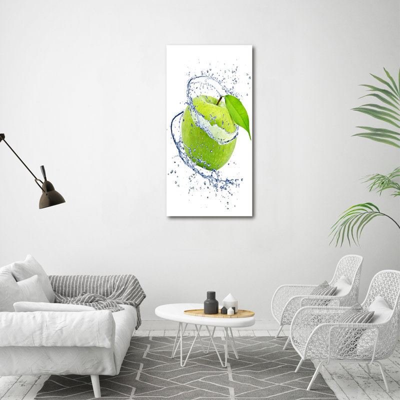 Metrodora Green Apples - Wrapped Canvas Print