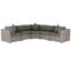 Feldman 5 Seater Rattan Sofa Set