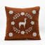 Llama Hand Embroidered Decorative Throw Pillows by Andean, In Stock-996000628