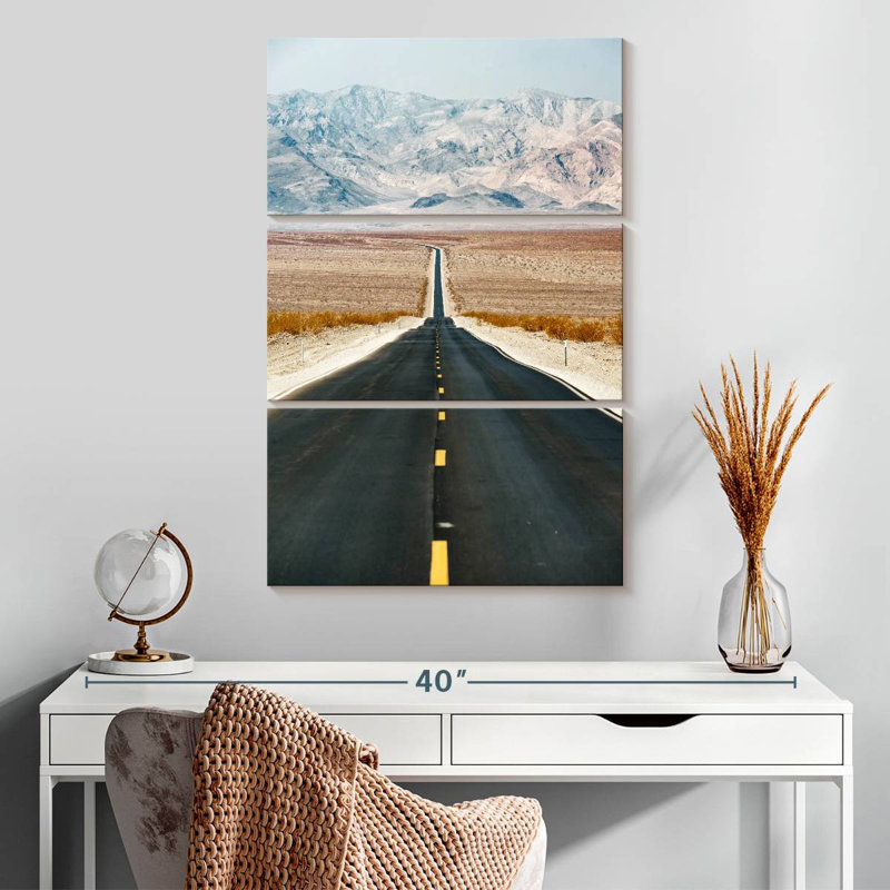 Alvord Empty Death Valley Road