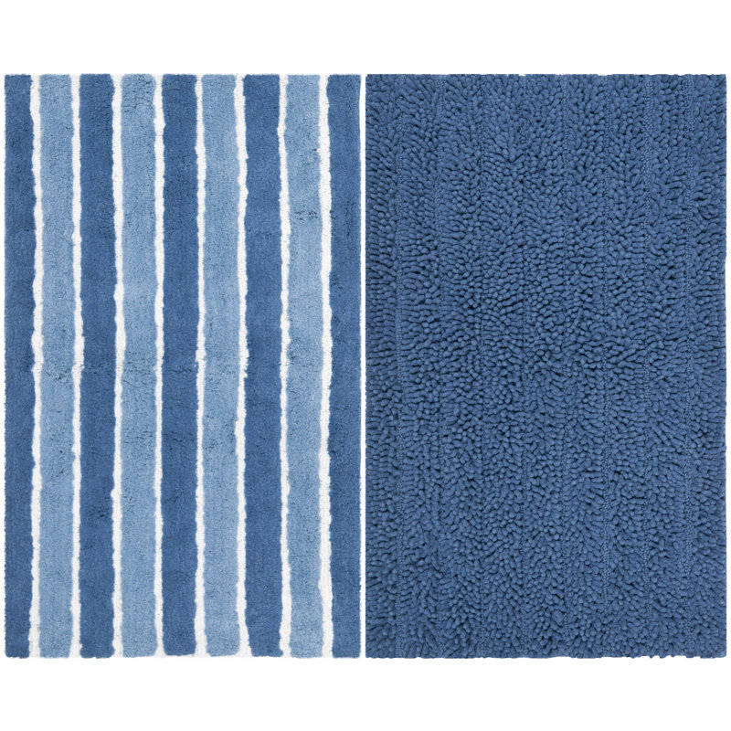 Tapis en coton touffeté à la main Viveka, Rectangle 2 pi 3 po x 3 pi 9 po