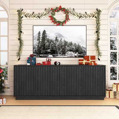 Jalmer 63" W 4-Door Buffet Sideboard