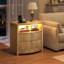60cm W Bedside Table-258277879