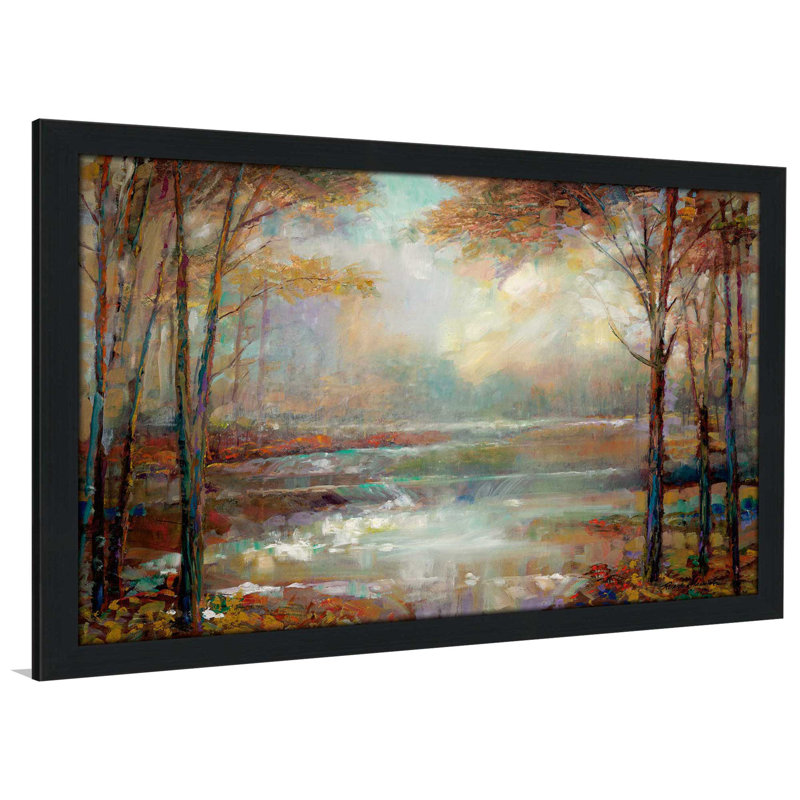 " Magical Spring " by Ruane Manning, 35.5" H x 51.5" W x 0.75" D