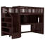 Lit mezzanine simple avec bureau mobile et tablette de rangement, avec escalier de rangement-937939751-937939748