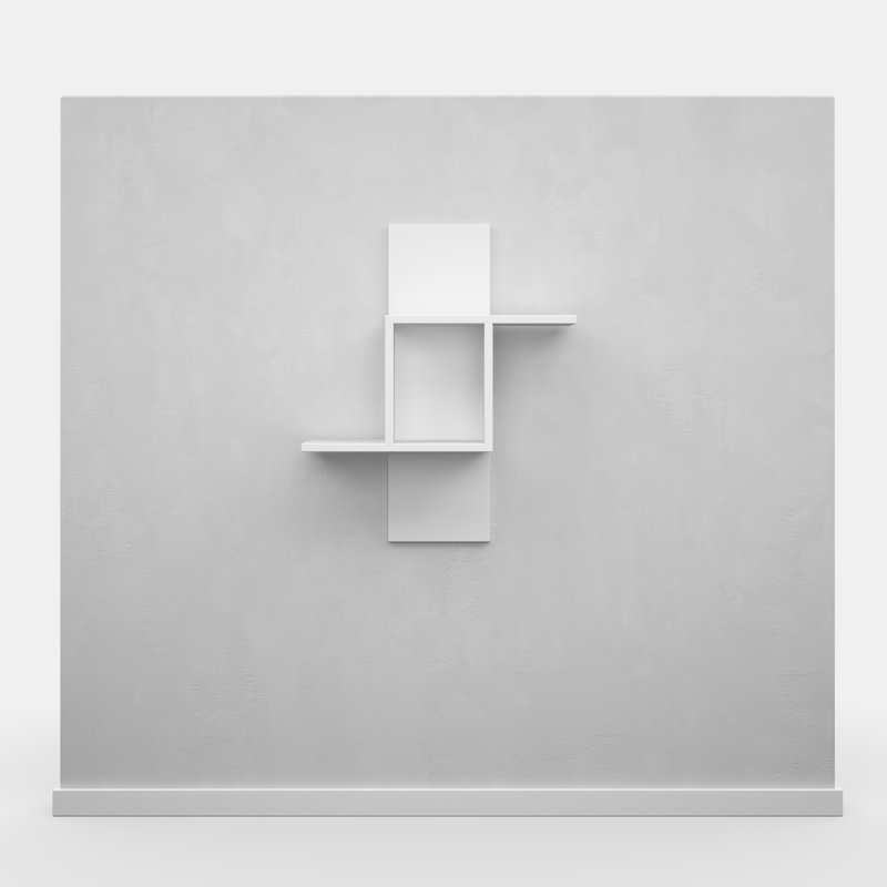 Tablette murale Jacobo, Blanc