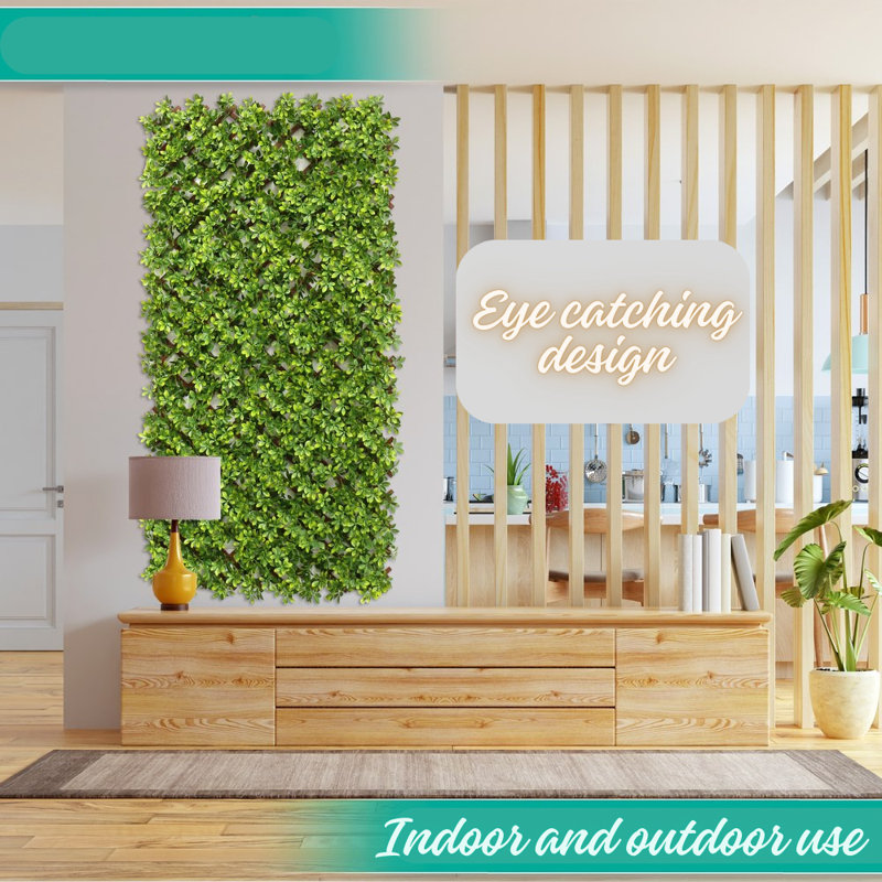 Plastic Plants & Flowers Wall Decor