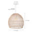 Luminaire suspendu 1 lumière Aonan-209645466