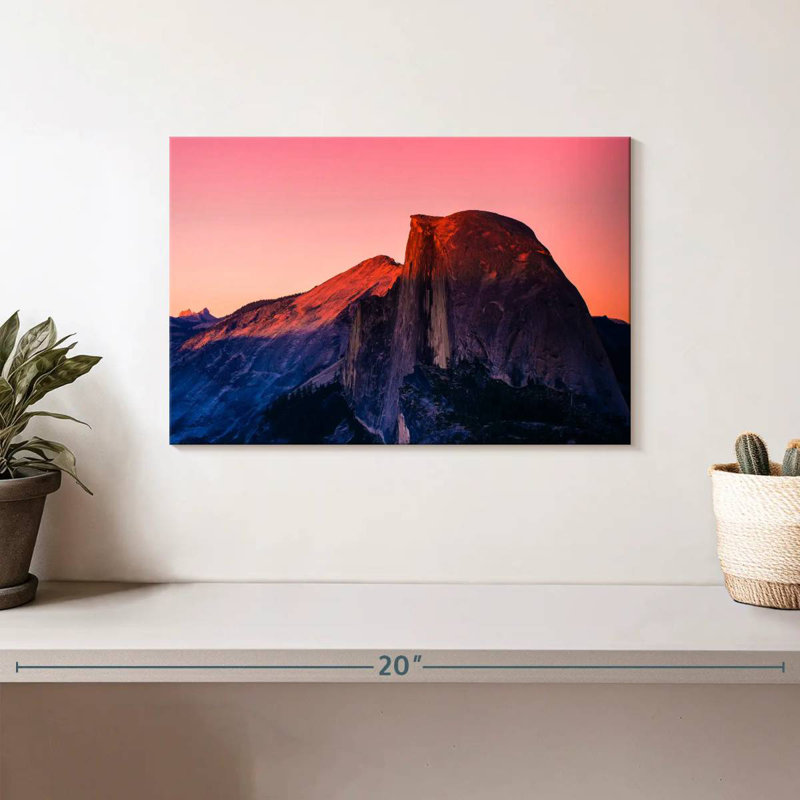 Demi-dôme d'Alvord Alpenglow, H 8 po x l 12 po