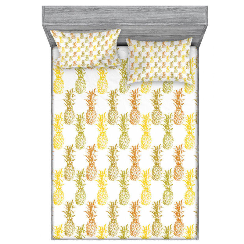 Microfiber Sheet Set, Full Sheet Set with Fitted Sheet