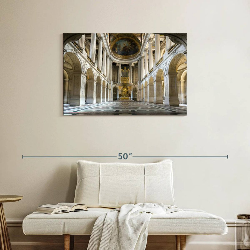 Versailles Interior, 24" H x 36" W