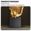 Ornement sur pied en résine en forme de plume de luxe Light-Luxury-549841575
