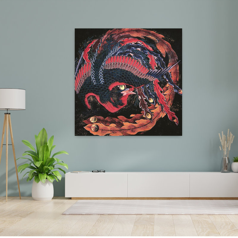 Reproduction d'art mural Phoenix, H 48 po x l 48 po