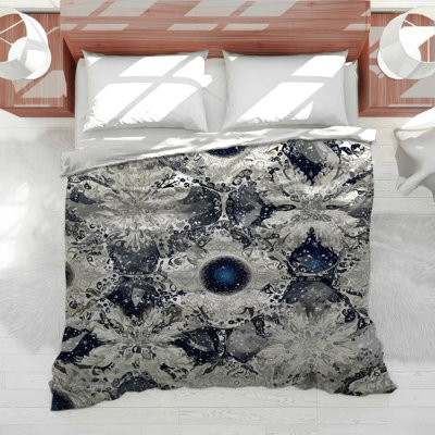 Cosmic Mandala Bedding Abstract Comforter Bohemian Boho