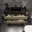 Ensemble de meuble-lavabo simple mural 48 po Golitz-1037647816