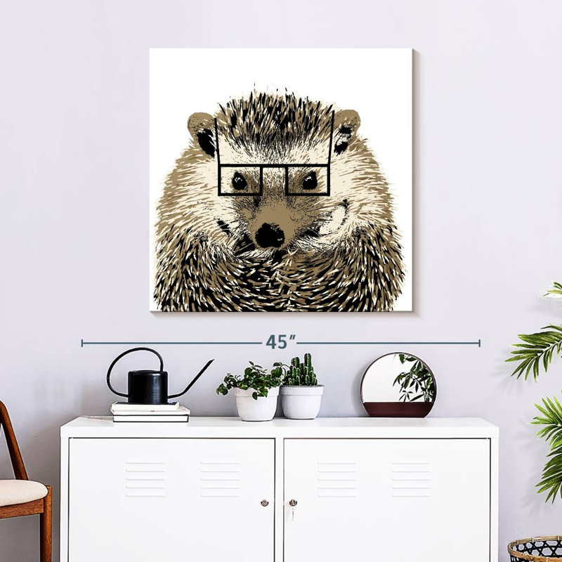 Ketti Good Looking Hedgehog, 30" H x 30" W