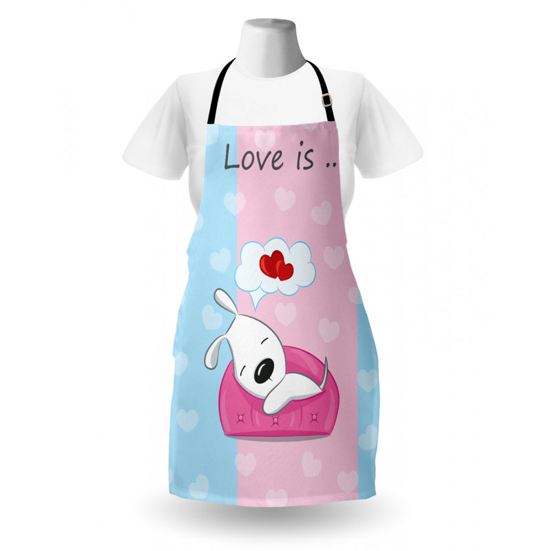 Valentine's Day Bib Apron